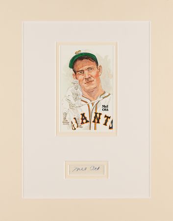 Lot #650 Mel Ott Signature - Image 1