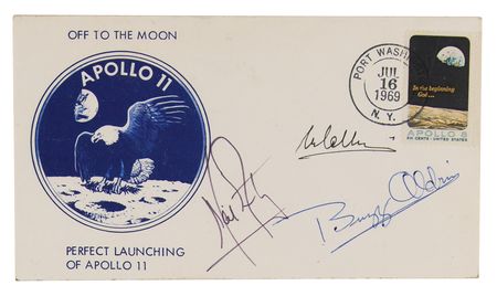 Lot #286 Apollo 11 Signed Launch Day Cover - Image 1