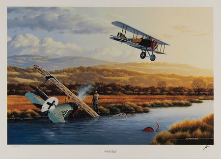 Lot #230 Aviation and Military (10) Art Prints Signed by Stan Stokes and James Dietz  - Image 6