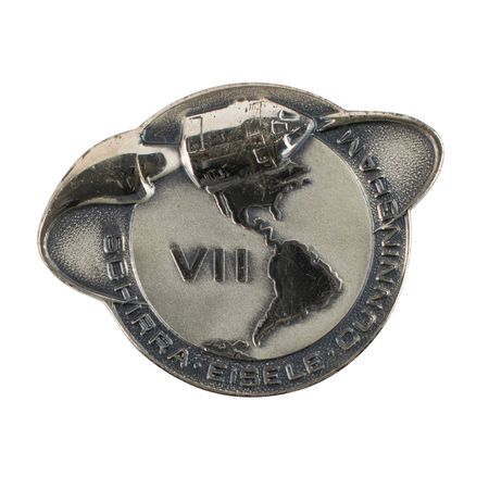 Lot #7185 Apollo 7 Unflown Robbins Medallion - Image 1