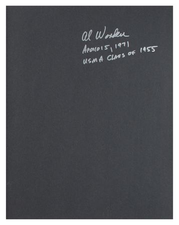 Lot #7496 Al Worden's Signed West Point Book - Image 2