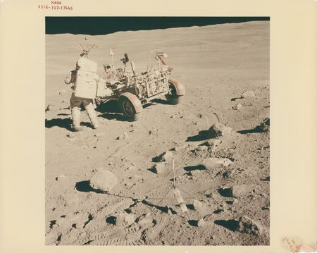 Lot #7523 Charlie Duke Original Vintage NASA Photograph - Image 1