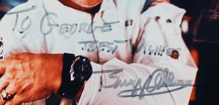 Lot #7294 Buzz Aldrin Signed Photograph - Image 3