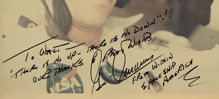 Lot #7554 Gene Cernan and Ron Evans Signed Photograph - Image 3