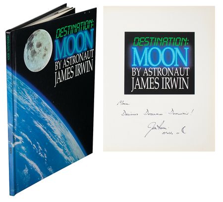 Lot #7453 Jim Irwin Signed Book - Image 1