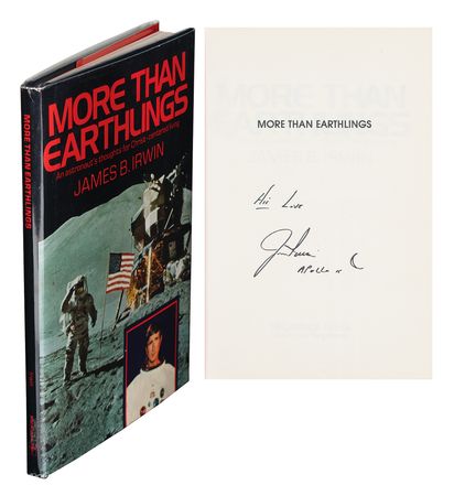 Lot #7454 Jim Irwin Signed Book - Image 1