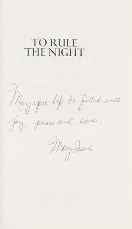 Lot #7455 Mary Irwin Signed Book - Image 2