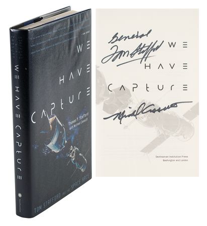 Lot #7256 Tom Stafford Signed Book - Image 1