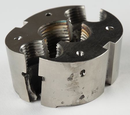 Lot #7681 STS-103 Flown Propellant Line Shear Frangible Nut - Image 2