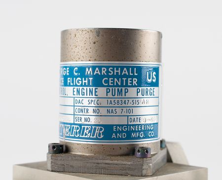 Lot #7139 Saturn V Third Stage Engine Purge Pump Control Module - Image 4