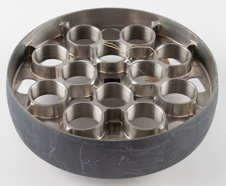Lot #7689 Space Shuttle Orbiter Umbilical Connector Plate - Image 2