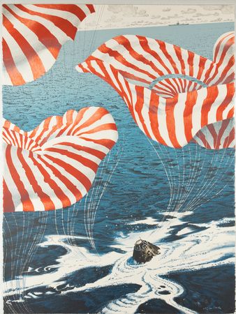 Lot #7804 Robert McCall Suite of (5) Signed Lithographs - Image 10