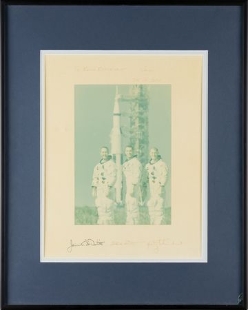 Lot #7232 Apollo 9 Signed Photograph - Image 2