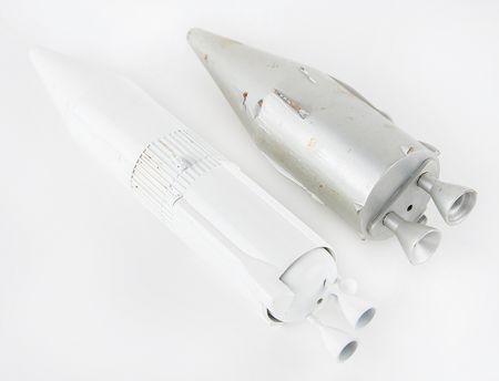 Lot #7758 USAF (2) Rocket Models - Image 2