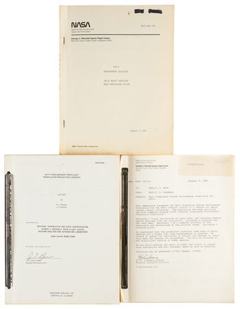 Lot #7633 Space Shuttle (3) Early Propulsion Reports - Image 1