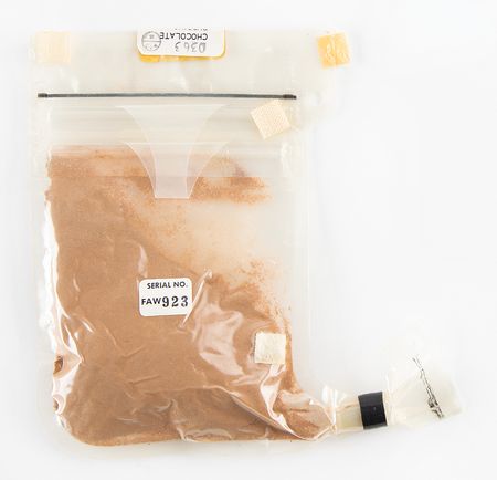 Lot #7412 Stuart A. Roosa's Apollo 14 Chocolate Pudding (Attested to as Flown by Roosa's Daughter) - Image 1