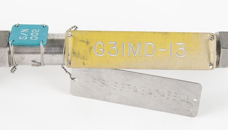 Lot #7137 Apollo-era Aerozine Fill Valve (Ground Support) - Image 7