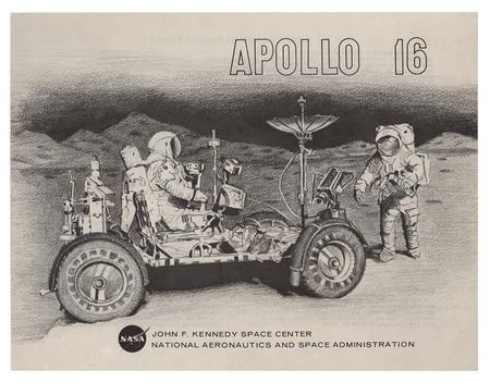 Lot #7505 Apollo 16 KSC Brochure - Image 1