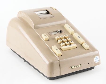 Lot #7694 Early NASA Desktop Calculator - Image 1