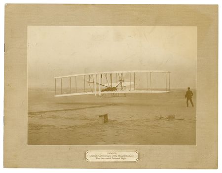 Lot #7280 Neil Armstrong Signed Wright 'B' Modified Flyer Booklet - Image 8
