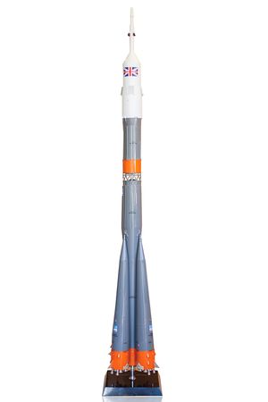 Lot #7750 Soyuz TM-12 Rocket Model - Image 1