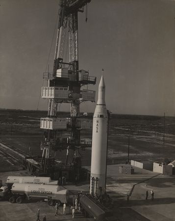Lot #7781 Redstone Launch Vehicle (40) Oversized Photograph Collection  - Image 1