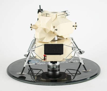Lot #7508 Charlie Duke Signed Apollo Lunar Module Model - Image 3