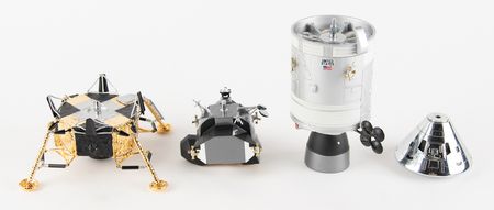 Lot #7367 Fred Haise Signed Model of the Apollo 13 Command and Lunar Module - Image 5