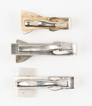 Lot #7163 Apollo-Era Robbins Company (4) Tie Clips and Tack - Image 2