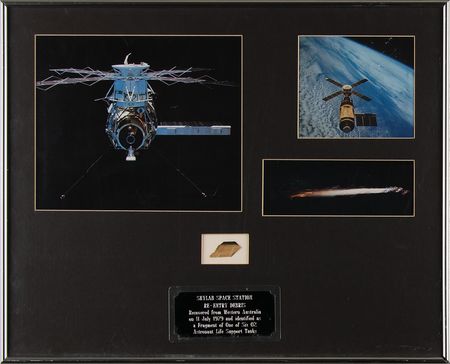 Lot #7600 Skylab Flown Oxygen Supply Tank Fragment - Image 1