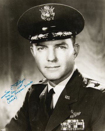 Lot #7592 Samuel C. Phillips Signed Photograph - Image 1