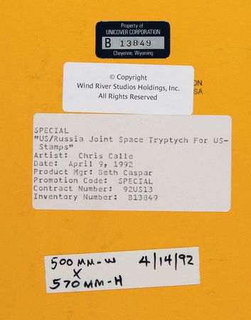 Lot #7805 Chris Calle Original Painting - Image 3