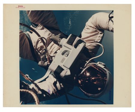 Lot #7092 Gemini 4: Ed White Original 'Type 1' Photograph - Image 1