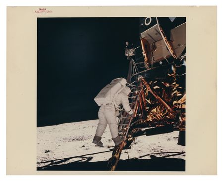 Lot #7315 Apollo 11: Buzz Aldrin Original 'Type 1' Photograph - Image 1