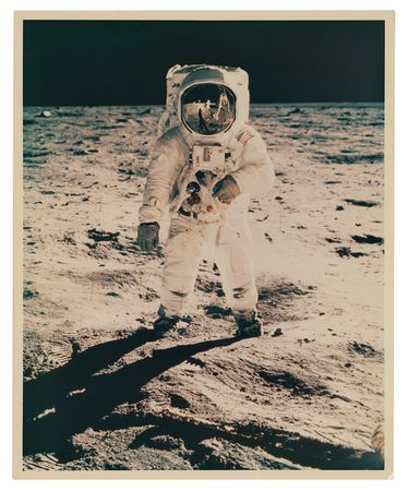 Lot #7317 Apollo 11: Buzz Aldrin Vintage Photograph - Image 1