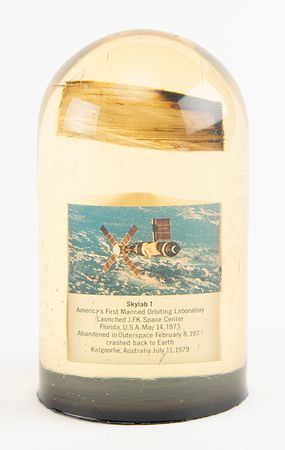 Lot #7601 Skylab Flown Oxygen Supply Tank Fragment - Image 2