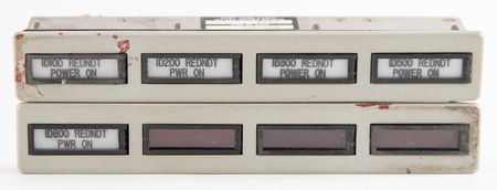 Lot #7630 Shuttle-era Firing Room Indicator Panels - Image 1