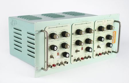 Lot #7123 Apollo Lunar TV GSE Power Supply Panel - Image 1