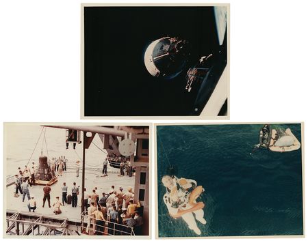 Lot #7059 Mercury and Gemini (3) Original Vintage Photographs - Image 1