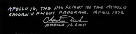 Lot #7511 Charlie Duke Signed Panoramic Photograph - Image 2