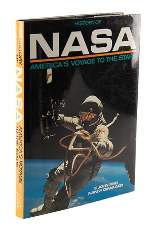 Lot #7567 Astronauts Signed Book with Conrad, Bean, and Duke - Image 3