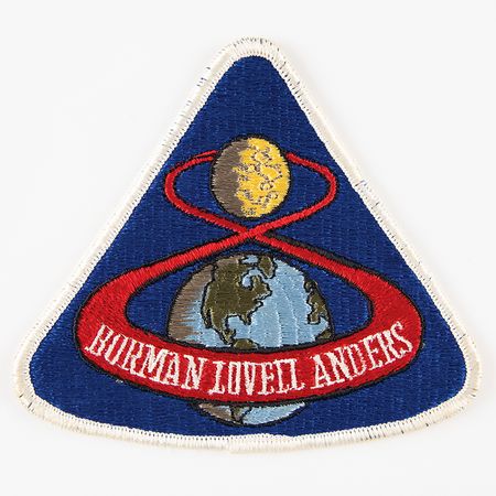 Lot #7203 Apollo 8 Crew Souvenir Patch - Image 1