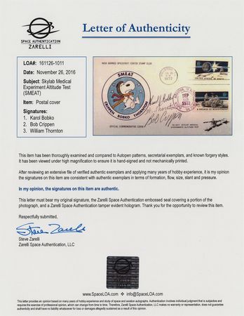 Lot #7608 SMEAT Signed Cover - Image 2