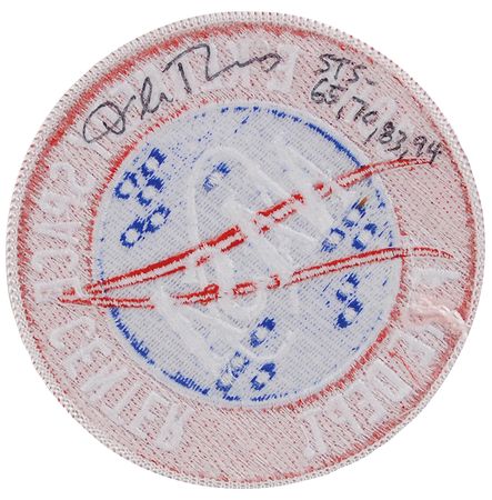 Lot #7665 STS-70 Flown KSC Fire Patch - Image 2