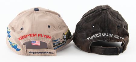 Lot #7466 Al Worden's (2) NASA and Air Force Caps - Image 3