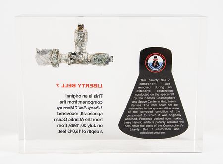 Lot #7018 Liberty Bell 7 Flown Fragment - Image 2