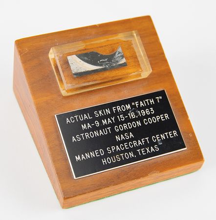 Lot #7003 Faith 7 Flown Skin Section - Image 1