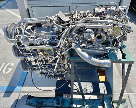 Lot #7773 GAM-63 RASCAL Bell XLR-67-BA-1 Rocket Engine - Image 1