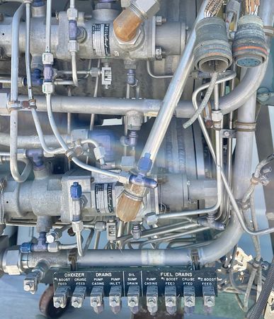 Lot #7773 GAM-63 RASCAL Bell XLR-67-BA-1 Rocket Engine - Image 3