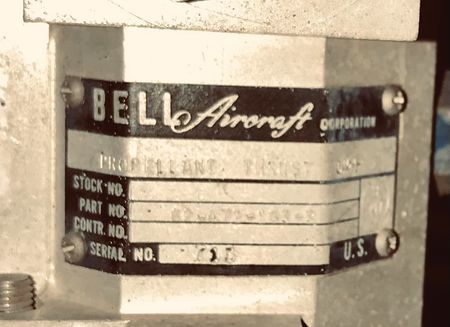 Lot #7773 GAM-63 RASCAL Bell XLR-67-BA-1 Rocket Engine - Image 4